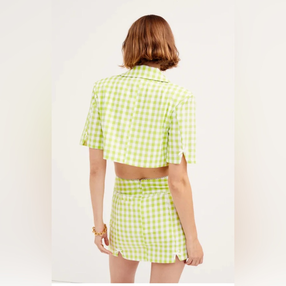 For Love and Lemons Maureen Mini Skirt NWT Size M - Picture 4 of 11